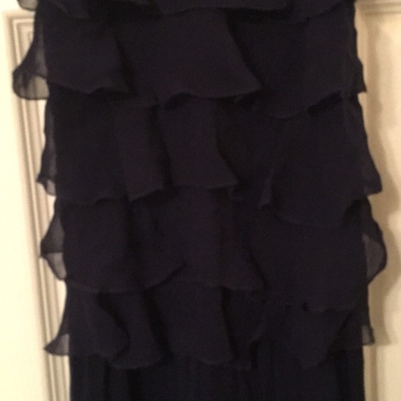 L'AGENCE Adriana Ruffle Maxi Dress - Picture 5 of 7